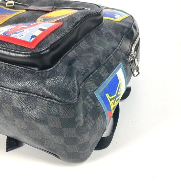 LOUIS VUITTON N40042 Damier Graphite LV Alps Collection Backpack-Bag - Picture 14 of 16